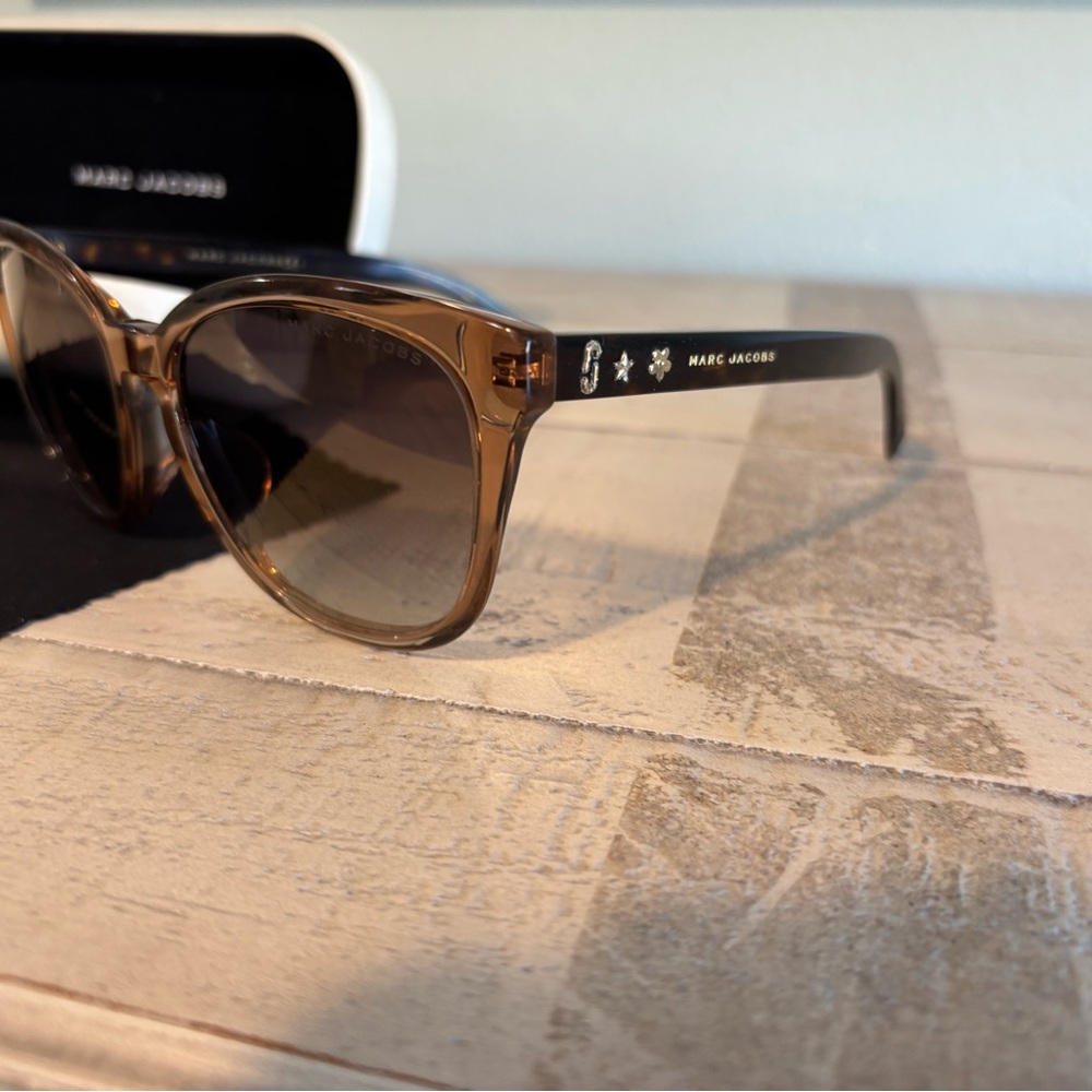 Marc Jacobs Tan Sunglasses